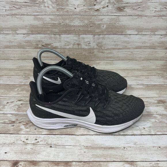 Nike Air Zoom Pegasus 36 AQ2210-004 Black Low Top Running Shoes Women's Size 7.5 - Picture 1 of 8